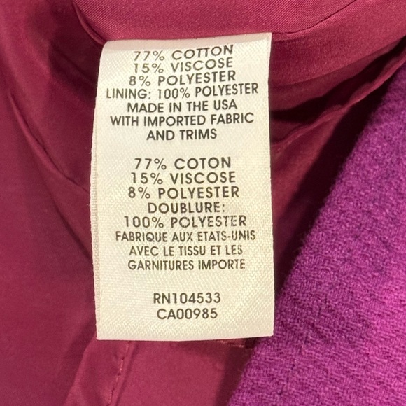 Nanette Lepore Purple Textured Sleeveless Pinafore Dress Pockets Womens 2 - Picture 9 of 15